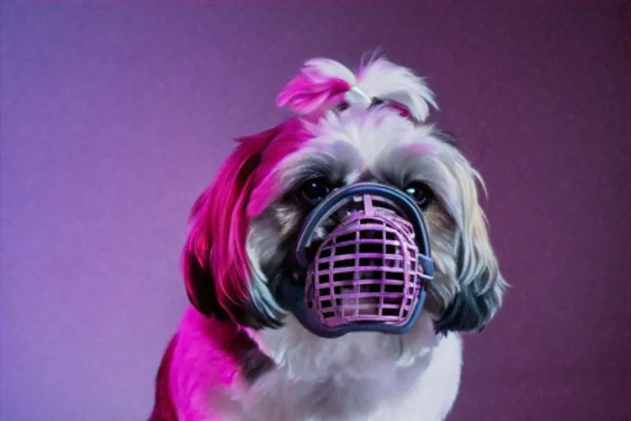 Muzzle for Shih Tzu